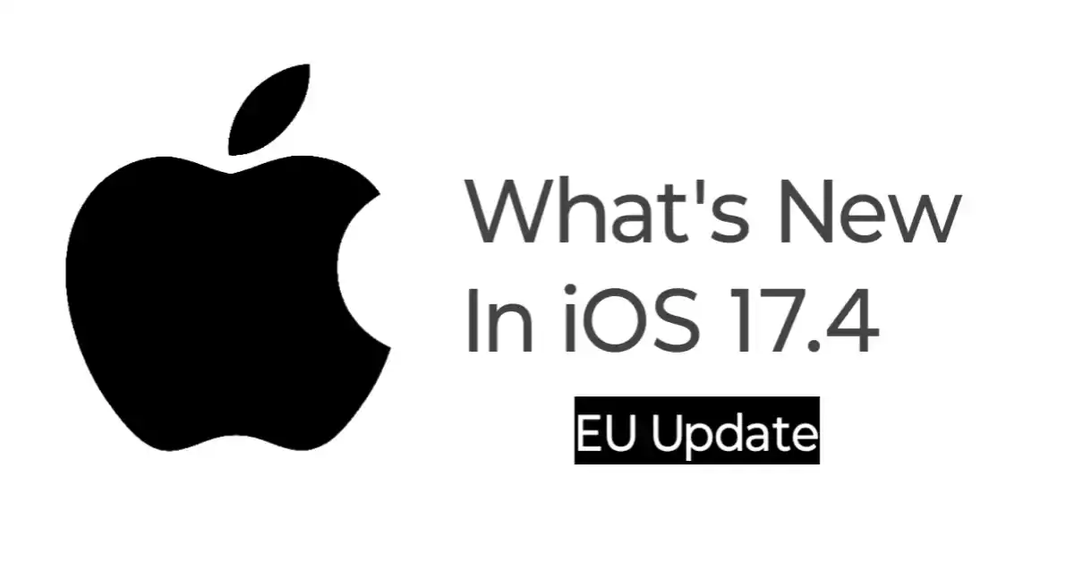 Apple EU Update