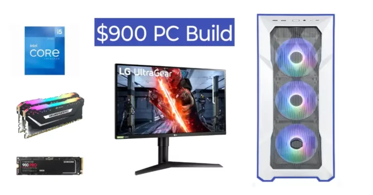 Best $900 Gaming PC Build In 2024
